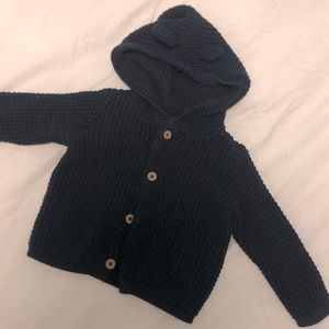 Carters Baby Boy Navy Cardigan